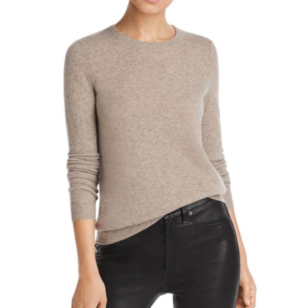 Crewneck cashmere sweater